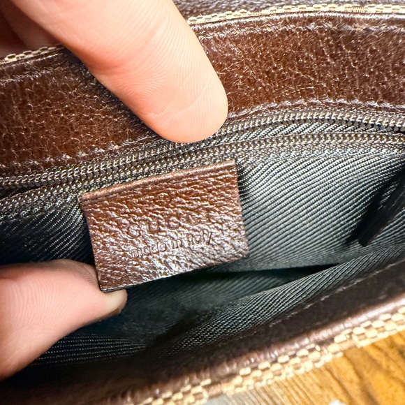 Jackie Gucci Tan and Brown Monogram Belt Bag - Picture 5 of 7